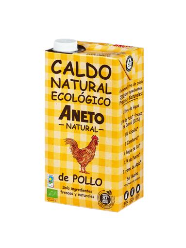 jaleas y energeticos CALDO NATURAL DE POLLO ECO 1 L