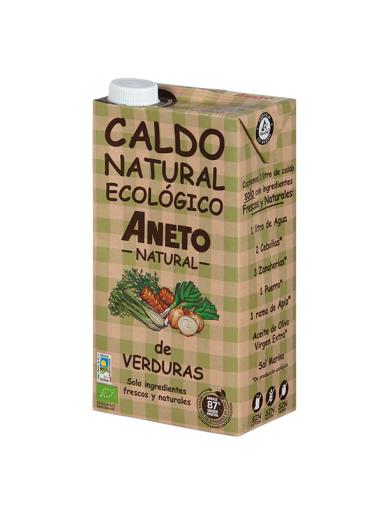 jaleas y energeticos CALDO NATURAL DE VERDURAS ECO 1 L