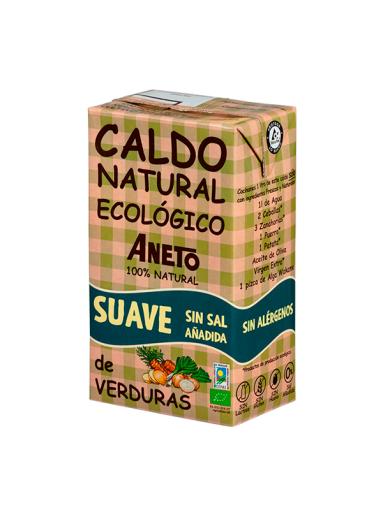 jaleas y energeticos CALDO NATURAL DE VERDURAS SUAVE SIN SAL AÑADIDA ECO 1L