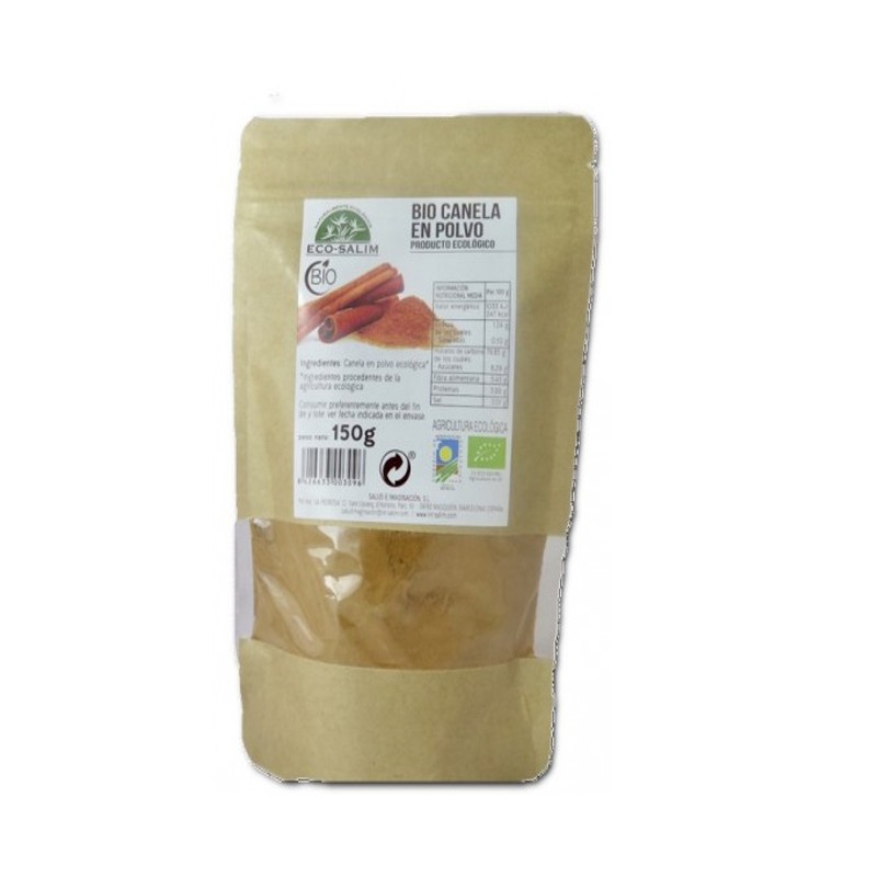 jaleas y energeticos CANELA EN POLVO BIO 150GR