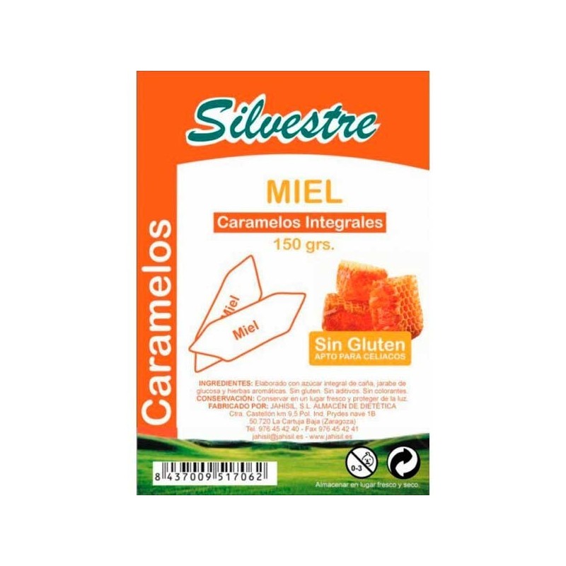 jaleas y energeticos CARAMELOS DE MIEL 150gr