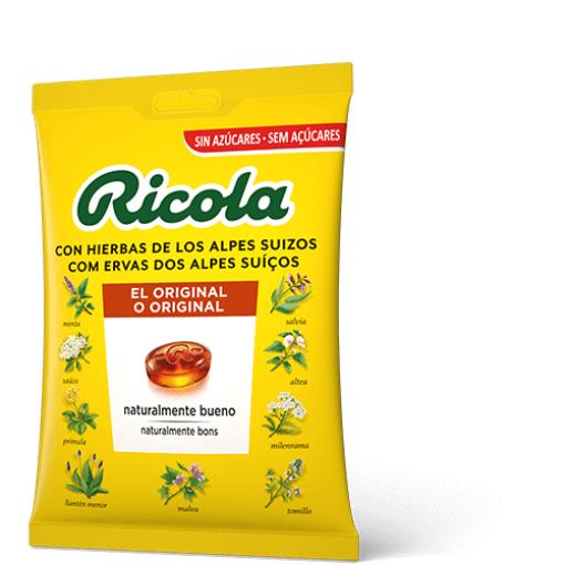 jaleas y energeticos CARAMELOS HIERBAS SUIZAS ORIGINAL S/AZUCAR BOLSA 70G