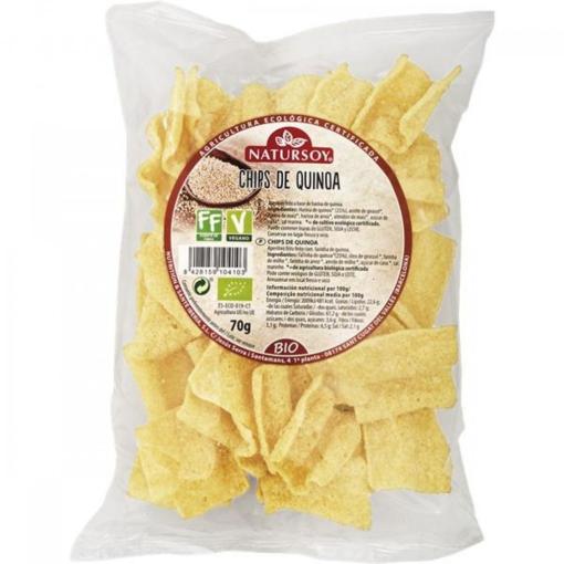 jaleas y energeticos CHIPS DE QUINOA BIO 70 GR