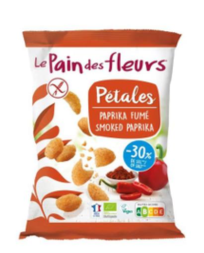 aperitivos y frutos secos CHIPS PETALOS PAPRIKA BIO 75G