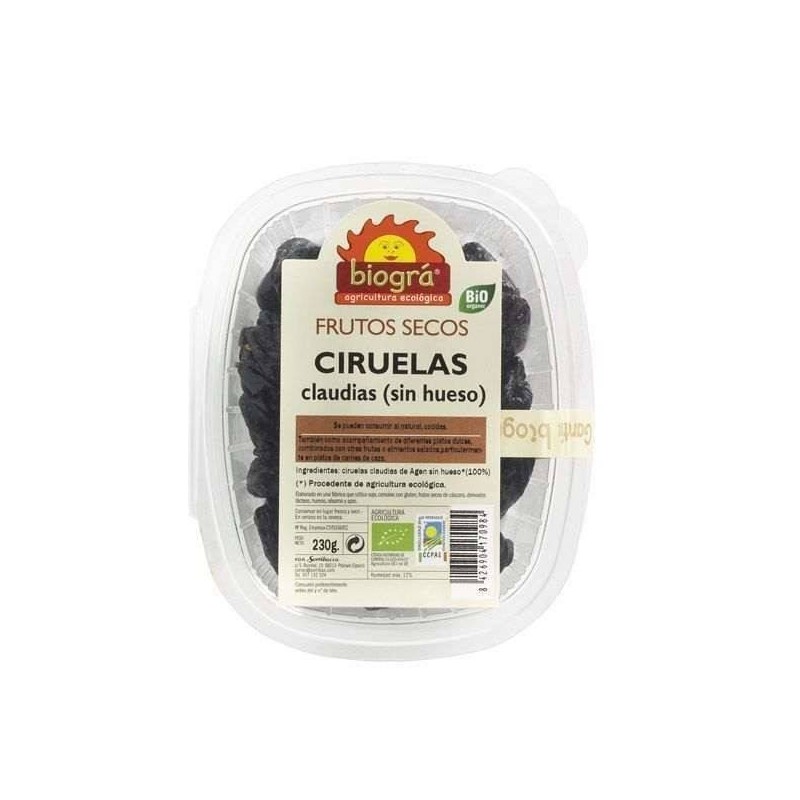 jaleas y energeticos CIRUELAS CLAUDIAS SIN HUESO 230G