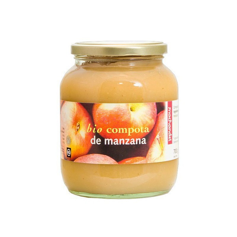 jaleas y energeticos COMPOTA DE MANZANA 700grs BIO