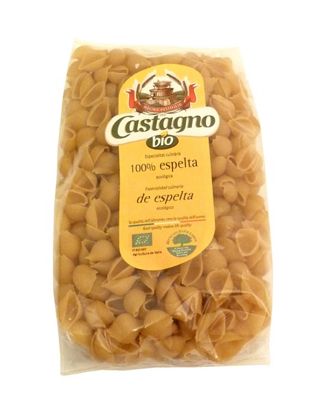 arroz y pasta CONCHAS INT ESPELTA 500GR