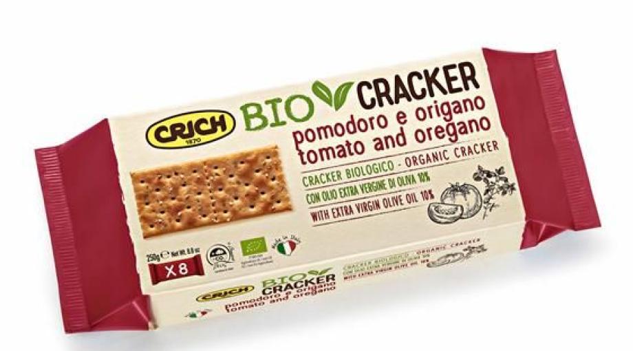 jaleas y energeticos CRACKERS TOMATE Y OREGANO BIO 250GR