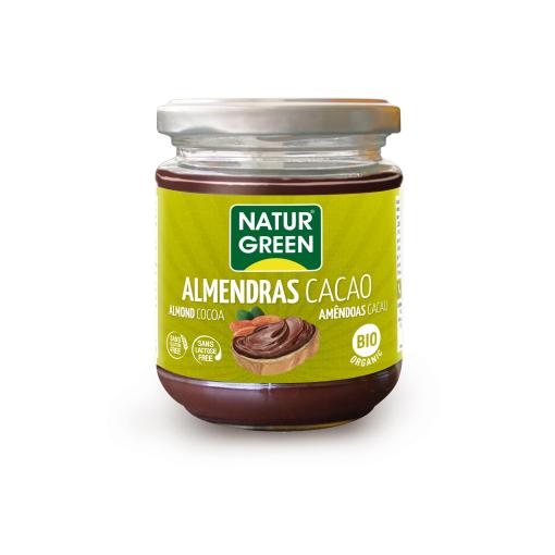 jaleas y energeticos CREMA ALMENDRA CACAO BIO S/G 200 g