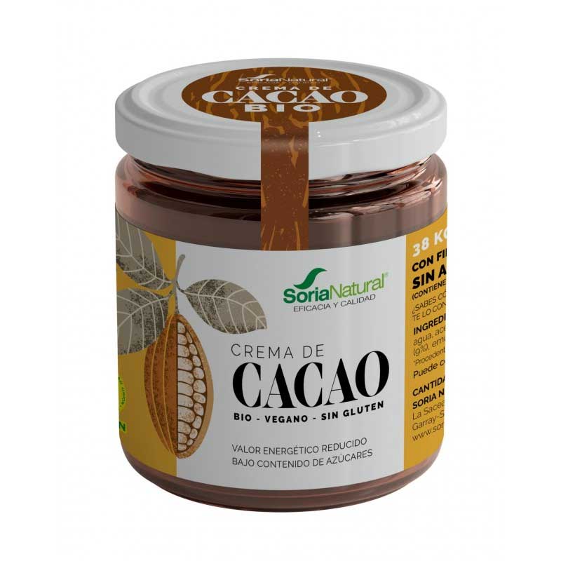 jaleas y energeticos CREMA DE CACAO BIO-VEGANA-S/G 200GR