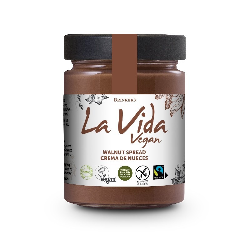 jaleas y energeticos CREMA DE CHOCOLATE Y NUECES BIO S/G VEG 270G