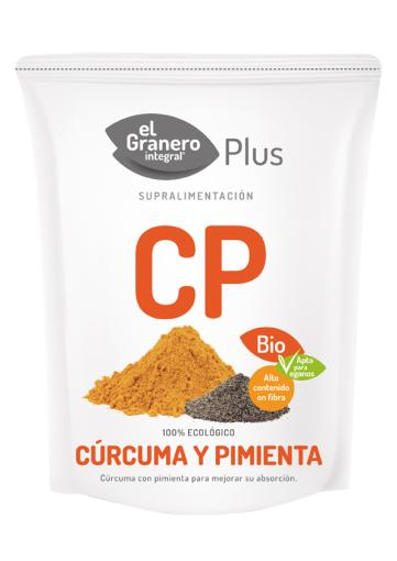 comida macrobiótica CURCUMA Y PIMIENTA BIO, 200 g