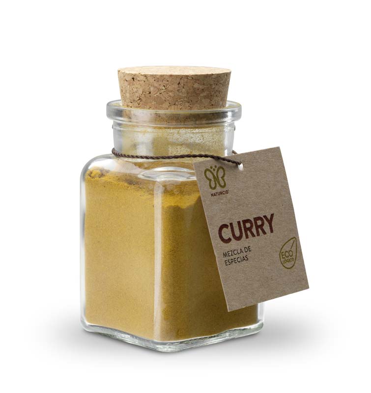 jaleas y energeticos CURRY GOURMET EN POLVO ECO 80GR