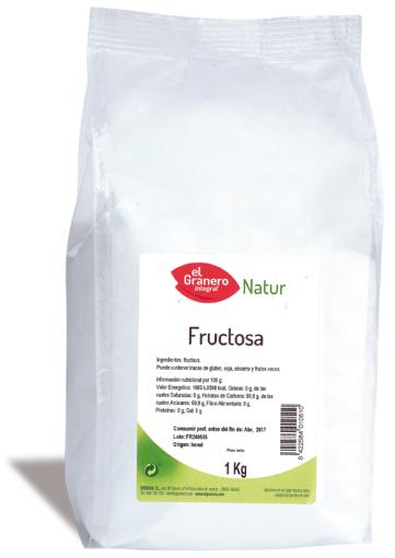 azucar y endulzantes FRUCTOSA, 1 Kg