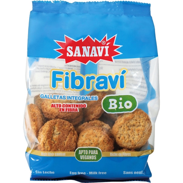 jaleas y energeticos GALLETAS FIBRAVI BIO 300 grs