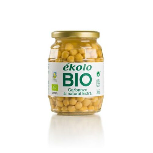 conservas GARBANZOS AL NATURAL BIO 340G