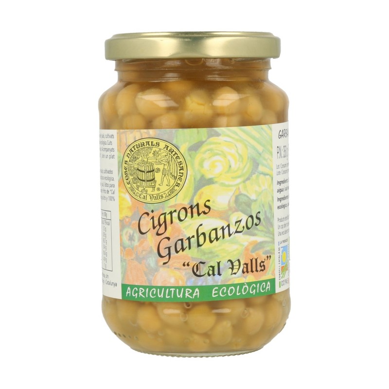 jaleas y energeticos GARBANZOS CONSERVA BIO 220 GR