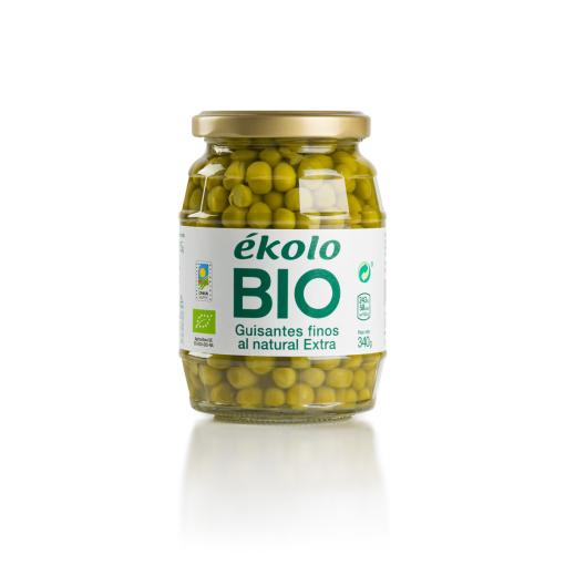 jaleas y energeticos GUISANTES NATURALES  BIO 340G