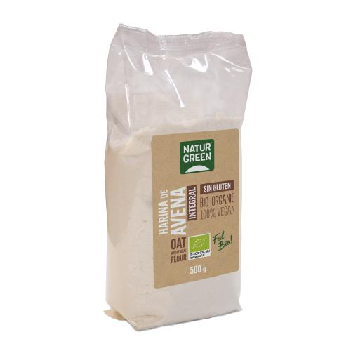 jaleas y energeticos HARINA DE AVENA INTEGRAL BIO S/G 500G