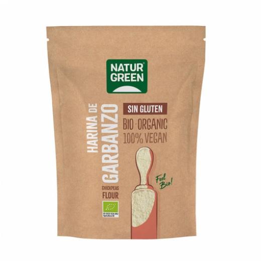 jaleas y energeticos HARINA DE GARBANZOS BIO SIN GLUTEN 500G