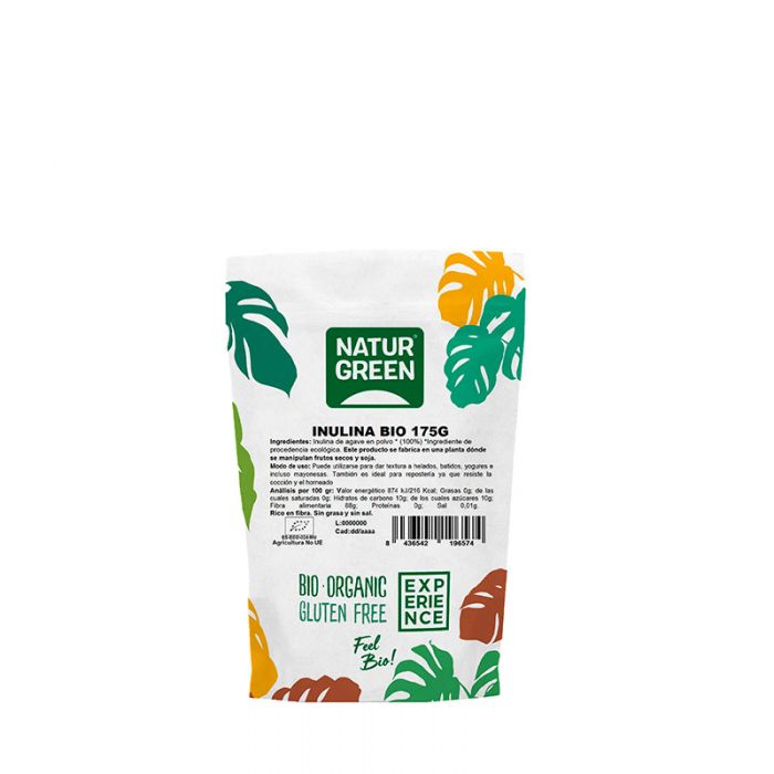 jaleas y energeticos INULINA BIO SIN GLUTEN 175G