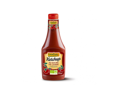 sales, condimentos y salsas KETCHUP BIO CON AZUCAR DE CAÑA 560gr