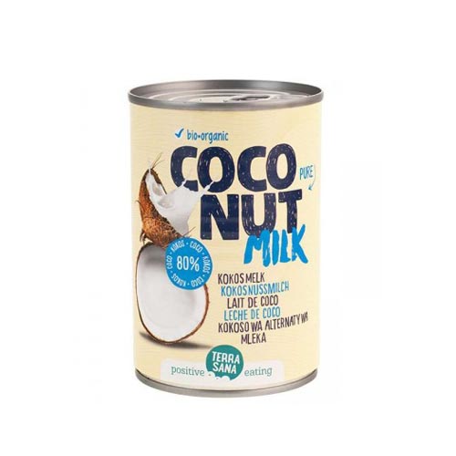 jaleas y energeticos LECHE DE COCO 400ml lata BIO