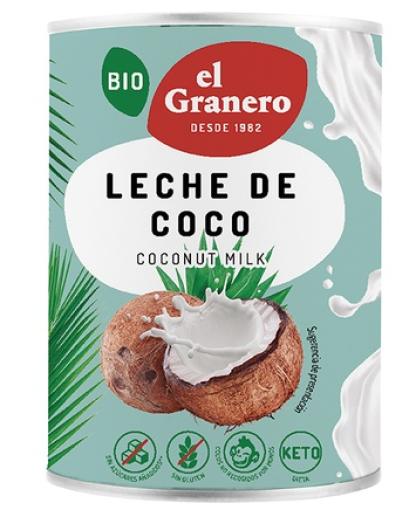 jaleas y energeticos LECHE DE COCO BIO 400ML