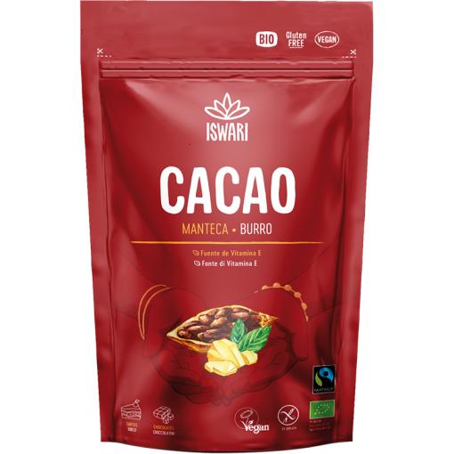 jaleas y energeticos MANTECA CACAO FAIRTRADE BIO S/G VEG 125G