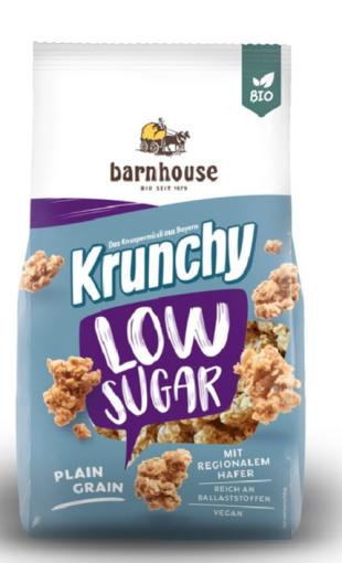 copos, mueslis y salvados MUESLI KRUNCHY AVENA BAJO AZUCAR PLAIN G. BH BIO 375G