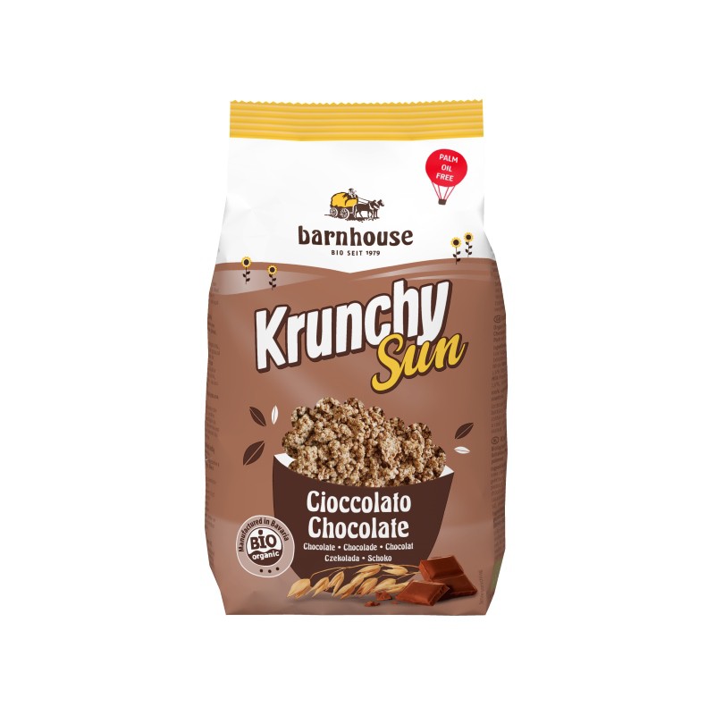 jaleas y energeticos MUESLI KRUNCHY SIN PALMA CHOCOLATE 375G BIO