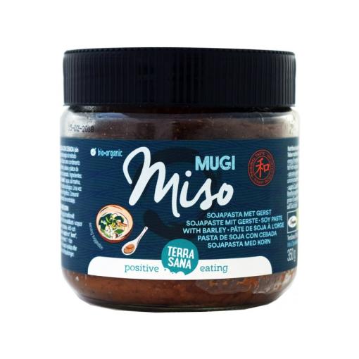 jaleas y energeticos MUGI MISO NO PASTEURIZADO 350grs BIO tarro