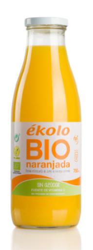 bebidas NARANJADA SIN AZUCAR BIO 750ML