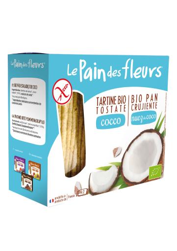 jaleas y energeticos PAN DE FLORES CON COCO SIN GLUTEN BIO, 150 g