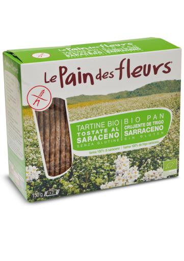 jaleas y energeticos PAN DE FLORES DE TRIGO SARRACENO SIN GLUTEN BIO 150 g