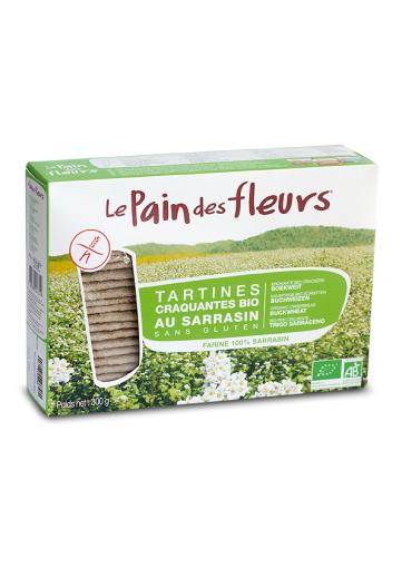 jaleas y energeticos PAN DE FLORES TRIGO SARRACENO SIN GLUTEN BIO, 300 g