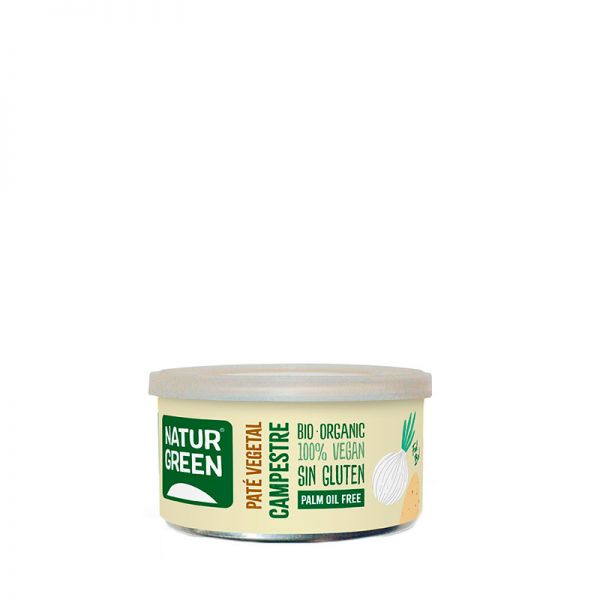 jaleas y energeticos PATE CAMPESTRE 125 g BIO S/G