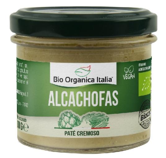 jaleas y energeticos PATE DE ALCACHOFAS BIO 100G