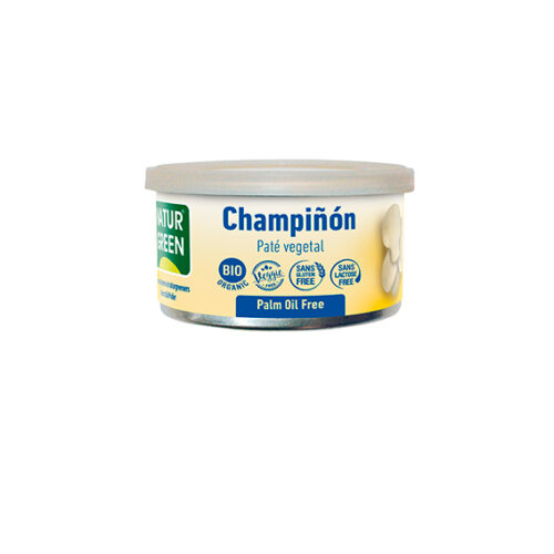 patés y carnes vegetales PATE DE CHAMPIÑON 125 g BIO S/G