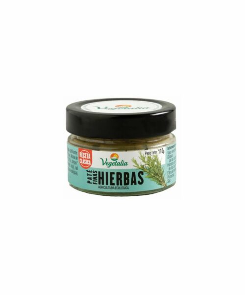 patés y carnes vegetales PATE DE FINAS HIERBAS BIO 110G