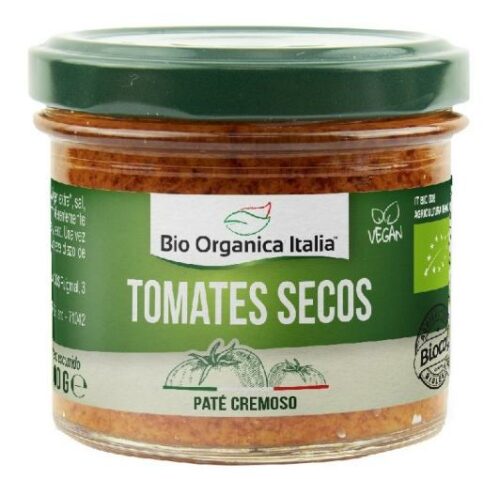 patés y carnes vegetales PATE TOMATE SECO BIO 100GR