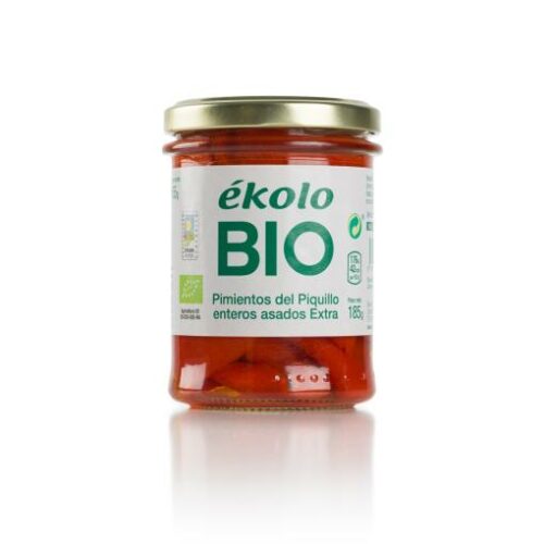 conservas PIMIENTO DEL PIQUILLO EXTRA ENTERO BIO 225G