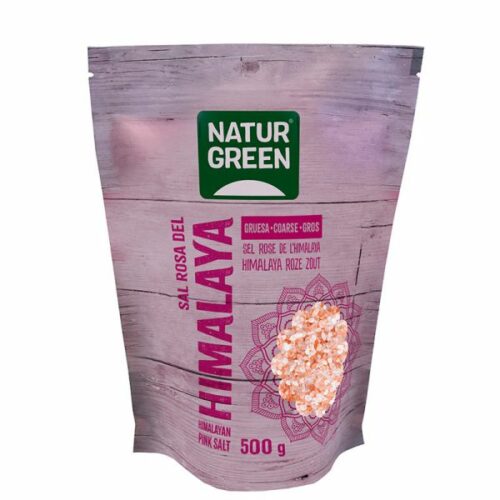 sales, condimentos y salsas SAL DEL HIMALAYA GRUESA S/G 500g