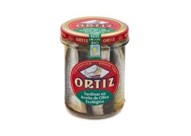 conservas SARDINAS EN AC.OLIVA ECO190G