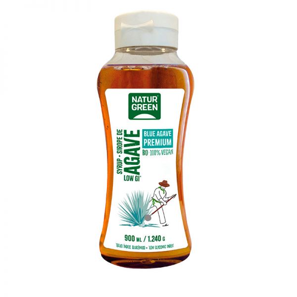 jaleas y energeticos SIROPE DE AGAVE BIO S/G 900 ml/1240g