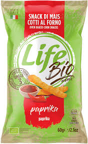 jaleas y energeticos SNACK DE MAIZ Y PAPRIKA BIO SIN GLUTEN 60G