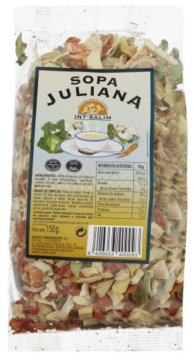 legumbres y verduras desecadas SOPA JULIANA150GR,