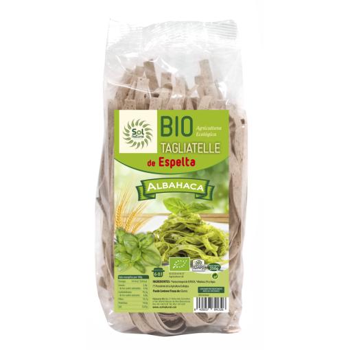 jaleas y energeticos TAGLIATELLE DE ESPELTA CON ALBAHACA BIO 250GRS