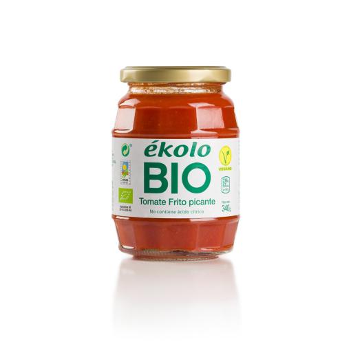 jaleas y energeticos TOMATE FRITO CASERO PICANTE  BIO 340G