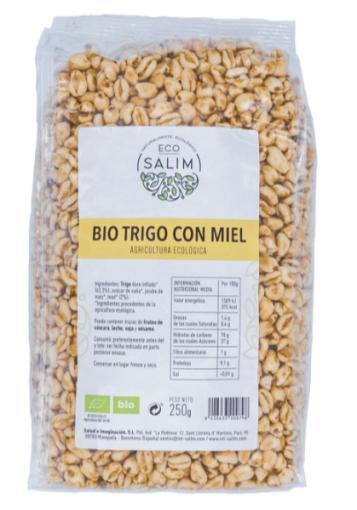 copos, mueslis y salvados TRIGO CON MIEL BIO 250G